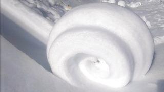 Görenler dondurma sandı! Nadir de olsa Amasya'da görüldü: Öyle bir yağdı ki rulosu bile oldu