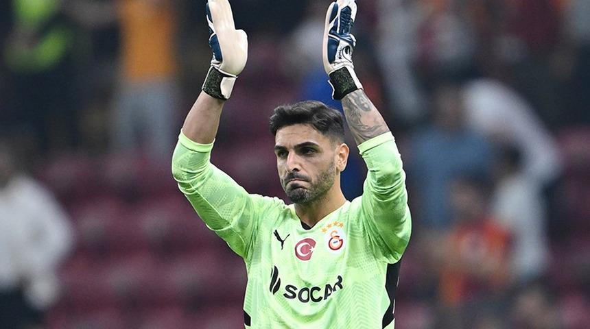 Günay Güvenç yıldızlaştı... Muslera'nın yerine 11'de başladı, tam 8 kurtarış yaptı