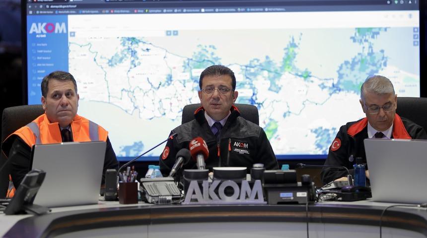 Ekrem İmamoğlu'ndan İstanbul'da kar uyarısı!  "Zorunlu olmadıkça özel araçlarınızla trafiğe çıkmayın"