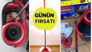 Çok satanlarda zirvede! Her eve lazım Vileda Turbo Temizlik Seti indirimde