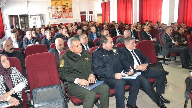 Saruhanlı’da öğrenci güvenliği tedbirleri görüşüldü