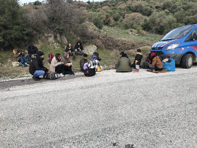 &Ccedil;anakkale&rsquo;de 34 ka&ccedil;ak yakalandı 1