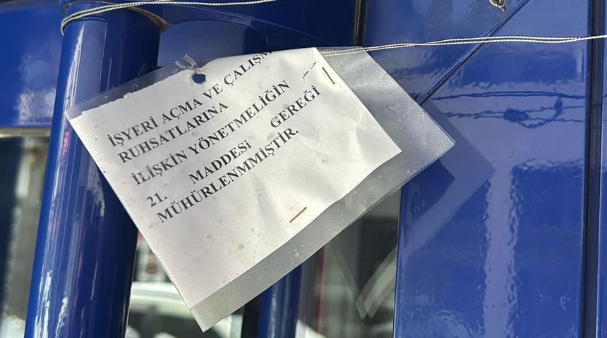 69 yıllık ilaç firması denetimlerde sınıfta kaldı! Belediye yangın güvenliği olmayınca kapısına kilit vurdu
