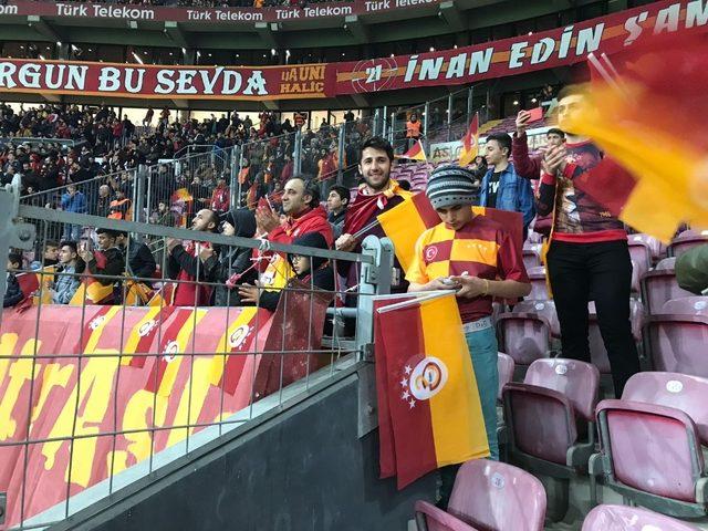 Hakkarili öğrenciler Galatasaray ile Konyaspor maçını izledi