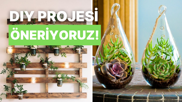 Sana şu an terapi gibi gelecek bir DIY projesi öneriyoruz!