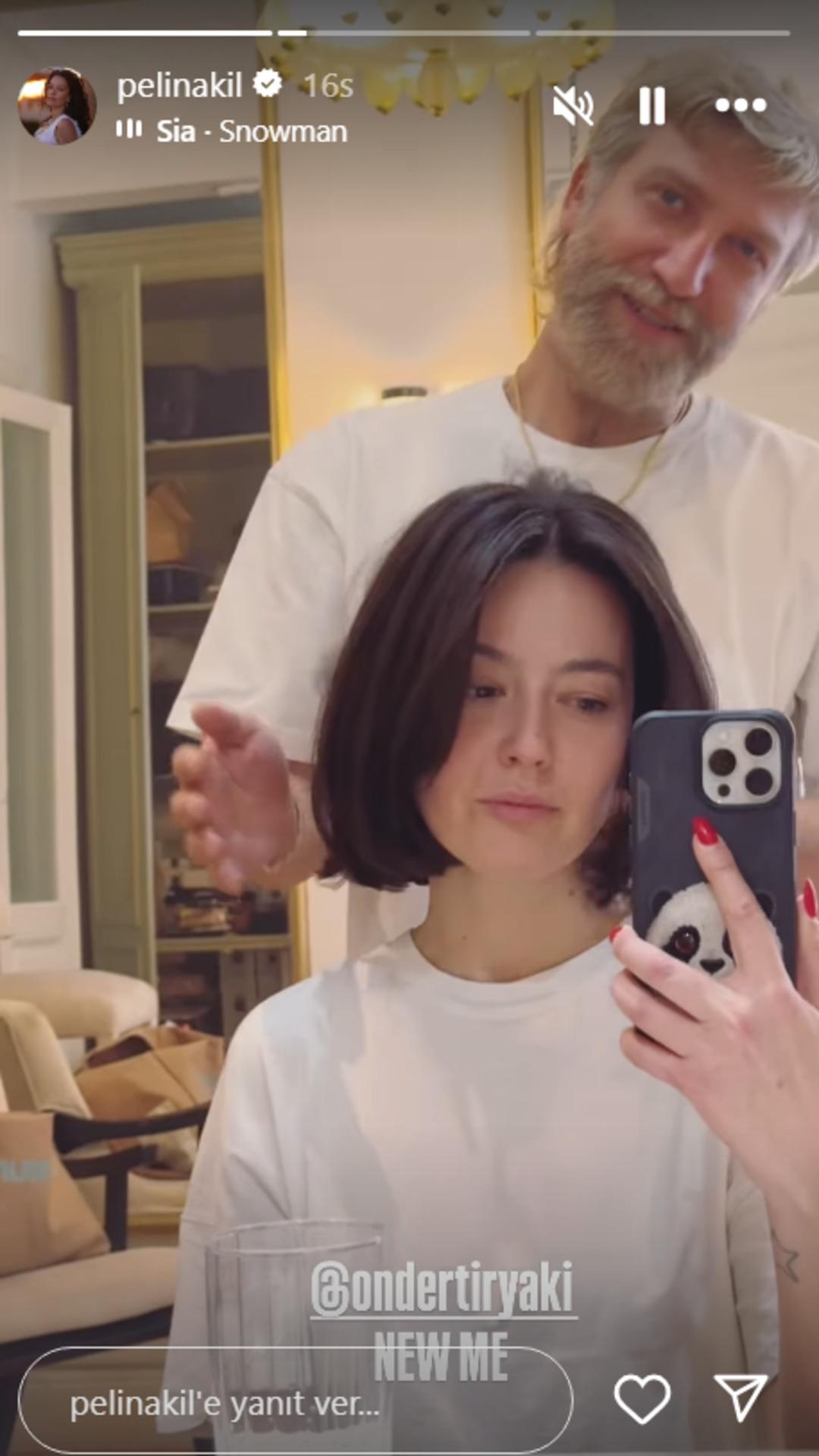 Anıl Altan ile boşanacağı konuşuluyor! Pelin Akil Yeni ben diyerek imajını paylaştı 2