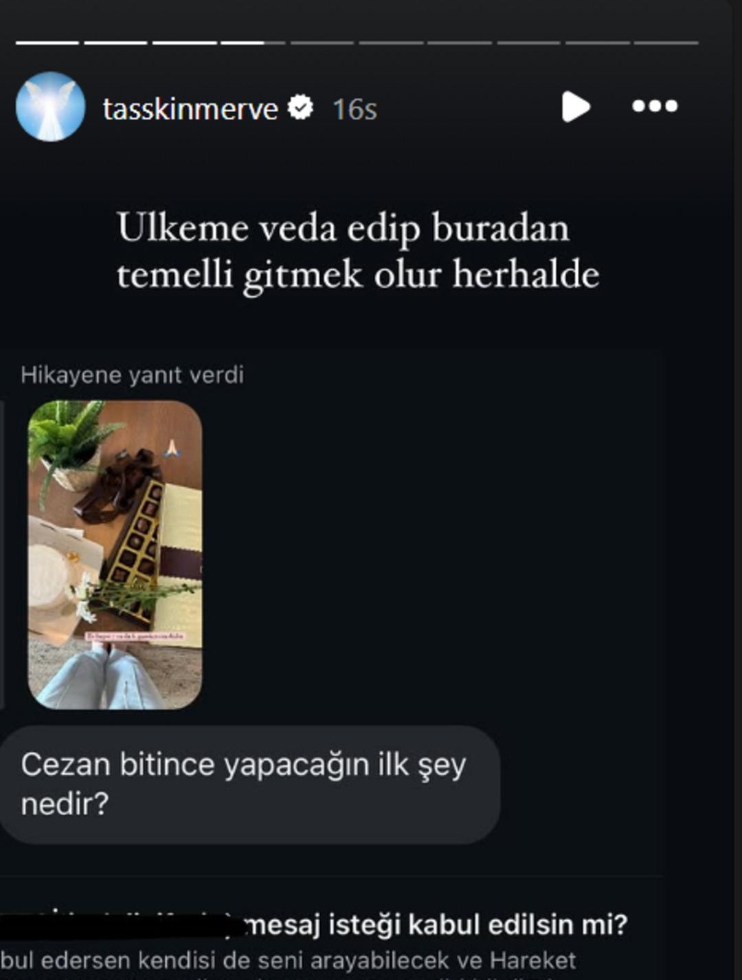 Fenomen Merve Taşkın ülkeyi terk edeceğini açıkladı! Ev hapsi bitince... 2