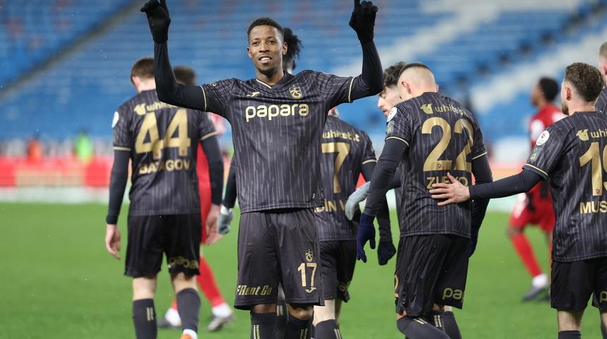 Kar, 'Fırtına'yı durduramadı! Trabzonspor Gaziantep FK'yı 3-2 mağlup etti! Banza duble yaptı