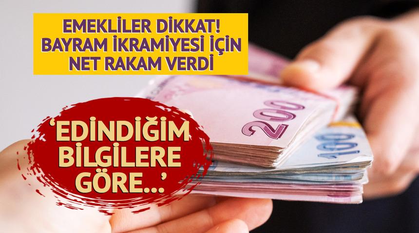 Emekli bayram ikramiyesi kulis bilgisi 'Cumhurbaşkanımızın inisiyatifiyle...' deyip açıkladı! Net rakam verdi 'Mutlaka olacak'