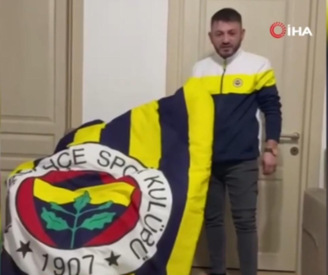 Fenerbahçeli taraftar derbi öncesi nazar değmesin diye kurşun döktürdü 1