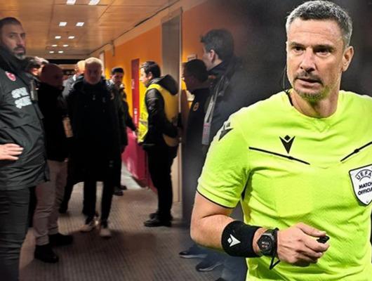 Galatasaray-Fenerbahçe derbisi bitti, Mourinho soluğu Slavko Vincic'in odasında aldı!