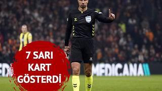 7 sarı kart gösterdi! İşte Slavko Vincic'in derbi raporu...
