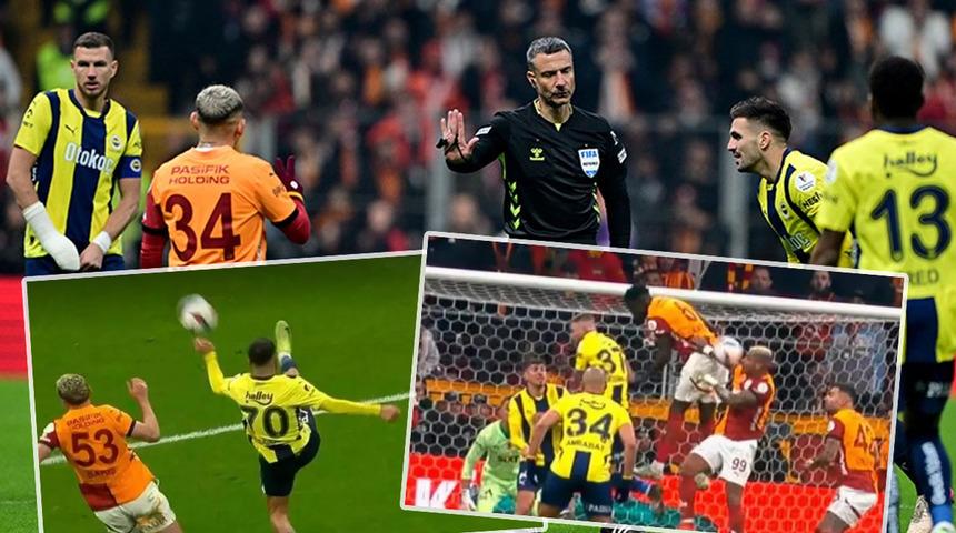 "Fenerbahçe'nin penaltısı verilmedi!" Derbi sonrası ortalığı ayağa kaldıracak hakem yorumu! "Bu net bir penaltıydı..."