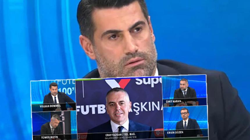 Volkan Demirel ile Galatasaraylı yönetici arasında gerilim! Mourinho'nun 'Maymun gibi zıplıyorlar' sözleri olay yarattı...