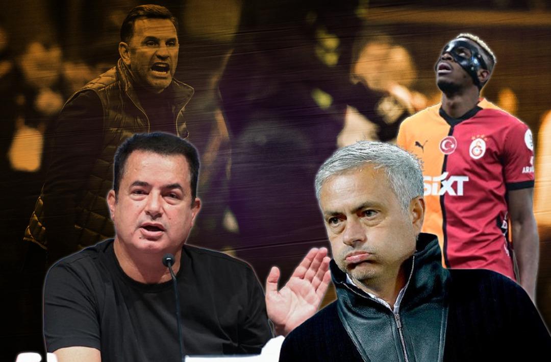 Derbi sonrası ırk&ccedil;ılık polemiği | Mourinho'nun s&ouml;zleri olay oldu, Osimhen paylaştı... Galatasaray ve Acun Ilıcalı'dan peş peşe a&ccedil;ıklama