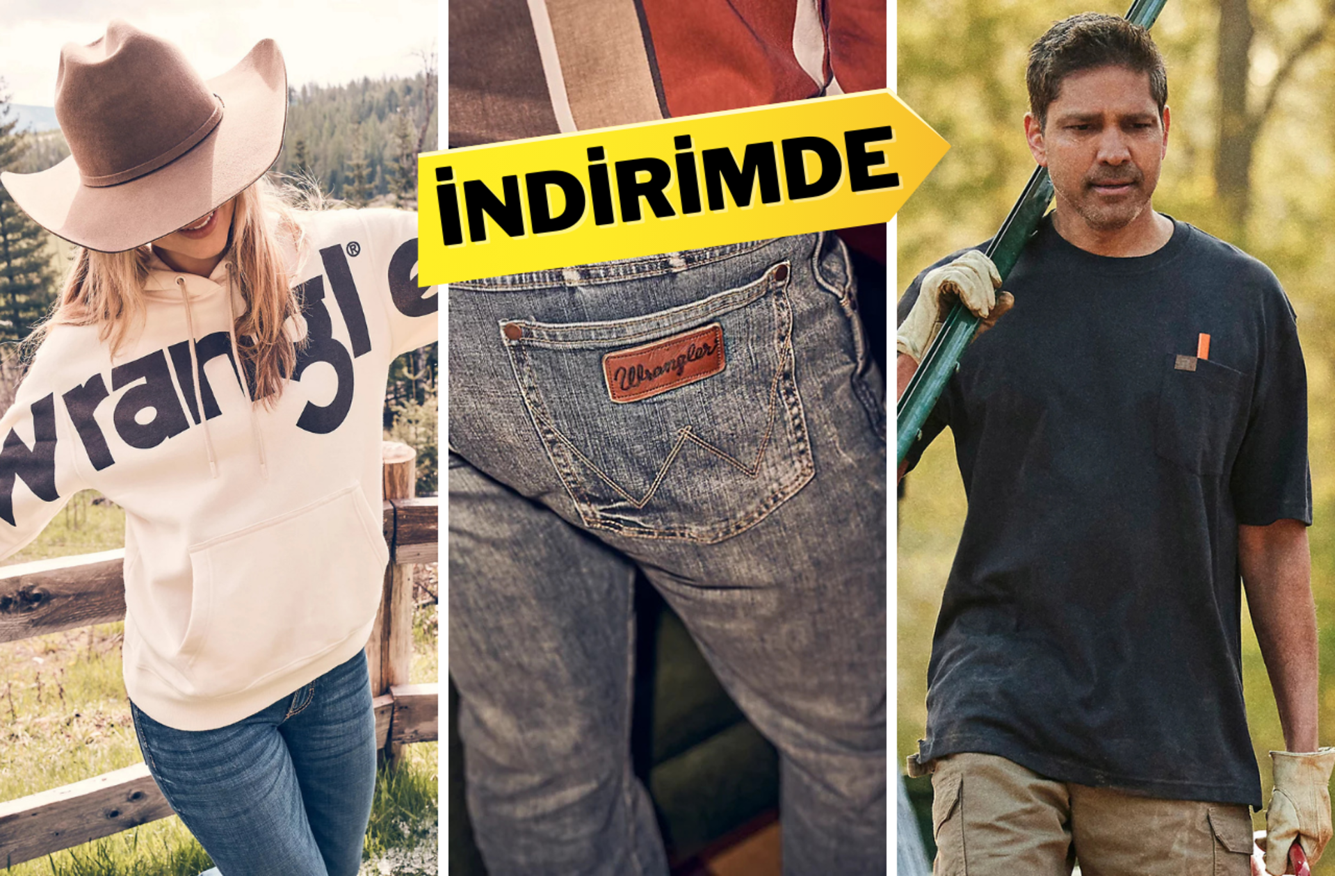 Rahat giyinin, şık görünün! Tarzınızı yükseltecek Wrangler ürünleri indirimde