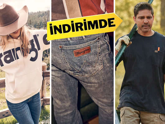 Konforlu ve zamansız stil! Wrangler indirimi devam ediyor, kaçırmayın