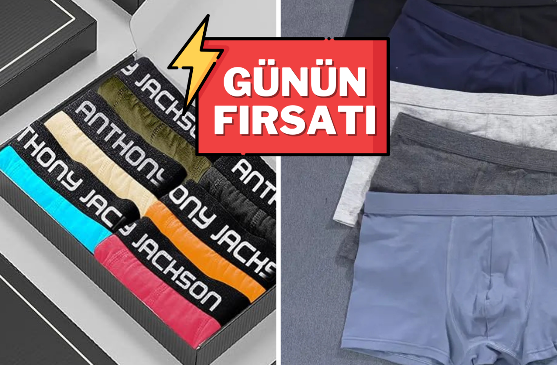 Terletmeyen, ekstra esnek kumaşıyla konforunuzu artıran boxerlarda kaçırılmayacak indirim