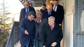 İmamoğlu ve Yavaş'tan Ümit Özdağ'ın annesi Gönül Özdağ'a ziyaret