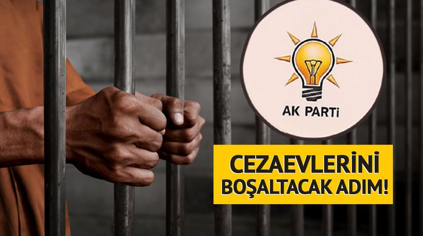 AK Parti'den yeni hamle! Cezaevlerini boşaltacak adım geldi... O hükümlüler için tahliye yolu göründü