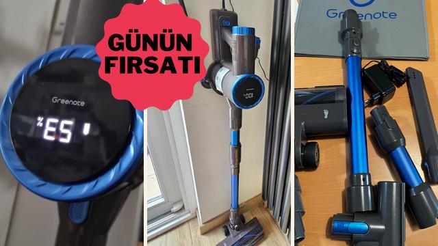 Çok satan Greenote dikey süpürge indirime girdi