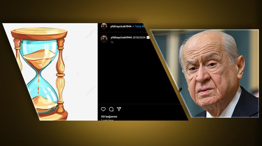 Devlet Bahçeli'nin basın danışmanı Yıldıray Çiçek'ten çok konuşulacak kum saati paylaşımı! Cumhur İttifakı'nın başladığı 2018'i işaret etti