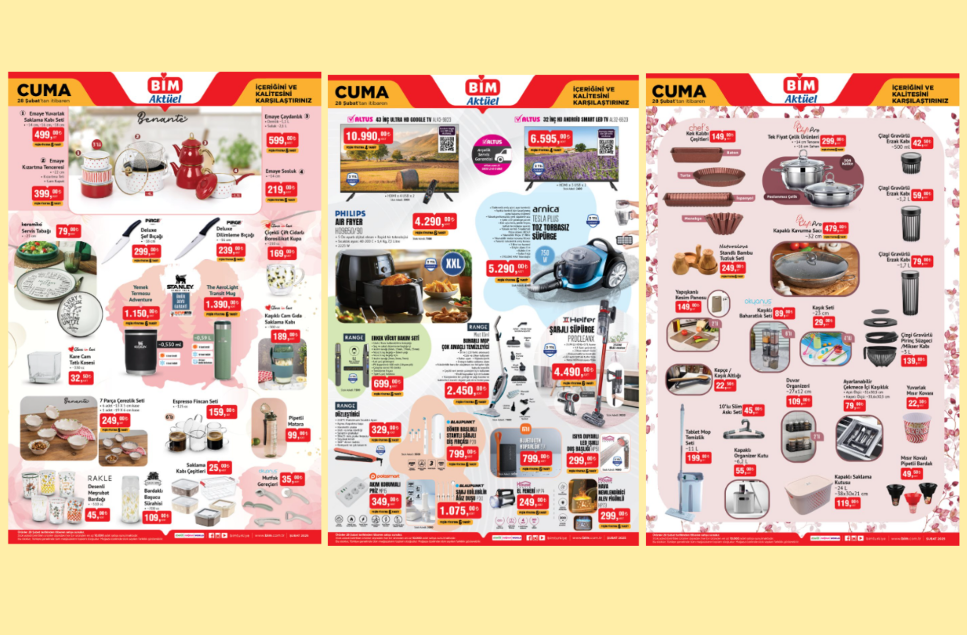 BİM'e Philips airfryer geliyor! 28 Şubat 2025 BİM Aktüel Kataloğu burada