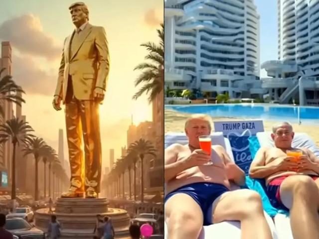 Trump'ın skandal 'Gazze' paylaşımı sonrası tepkiler çığ gibi! 