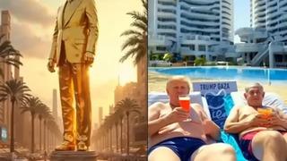 Trump'ın skandal 'Gazze' paylaşımı sonrası tepkiler çığ gibi! Emin olmak için on kez kontrol ettim...