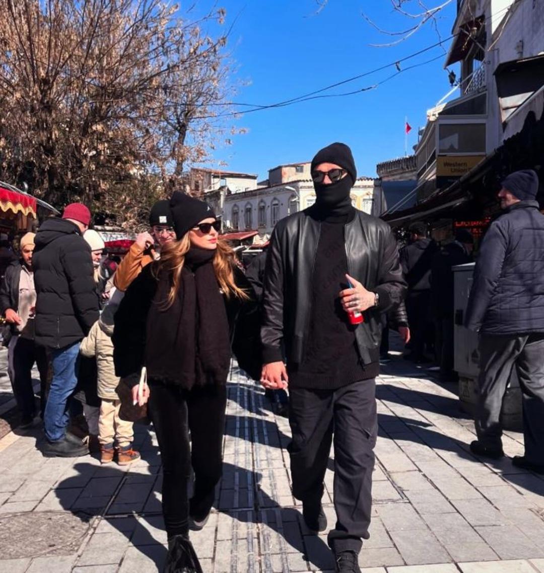 Mauro Icardi yeni sevgilisiyle İstanbul da el ele gezdi! Kendisini kamufle etmek için kullandığı yöntem dikkat çekti 4