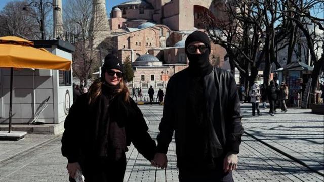 Mauro Icardi yeni sevgilisiyle İstanbul'da el ele gezdi! Kendisini kamufle etmek için kullandığı yöntem dikkat çekti