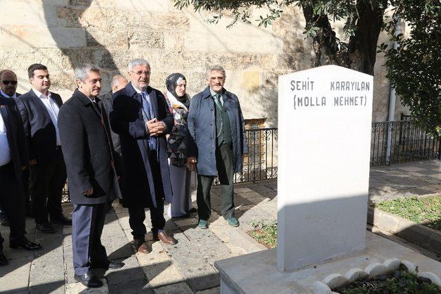 Milletvekilleri Şahinbey’de gün yüzüne çıkarılan konakları