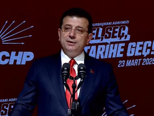 İmamoğlu "yola" çıktı: "Emaneti teslim almaya hazırız"