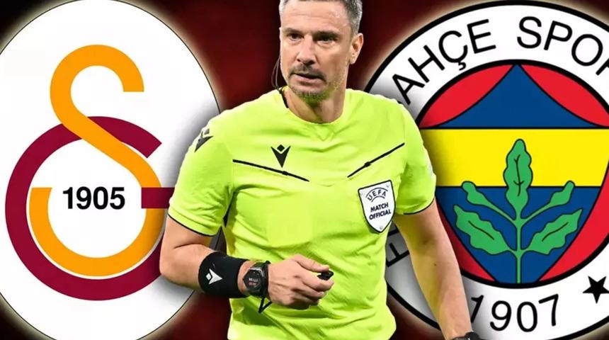 Galatasaray-Fenerbahçe derbisinin hakemi Vincic'ten olay açıklamalar!