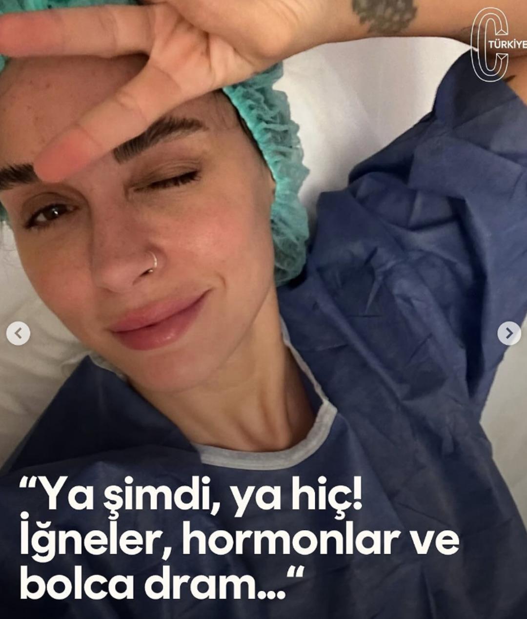 Yasemin Yürük "Yumurtalarımı dondurdum" diyerek yaşadıklarını anlattı: Karnım büyüdü, göğüslerim dikleşti 1