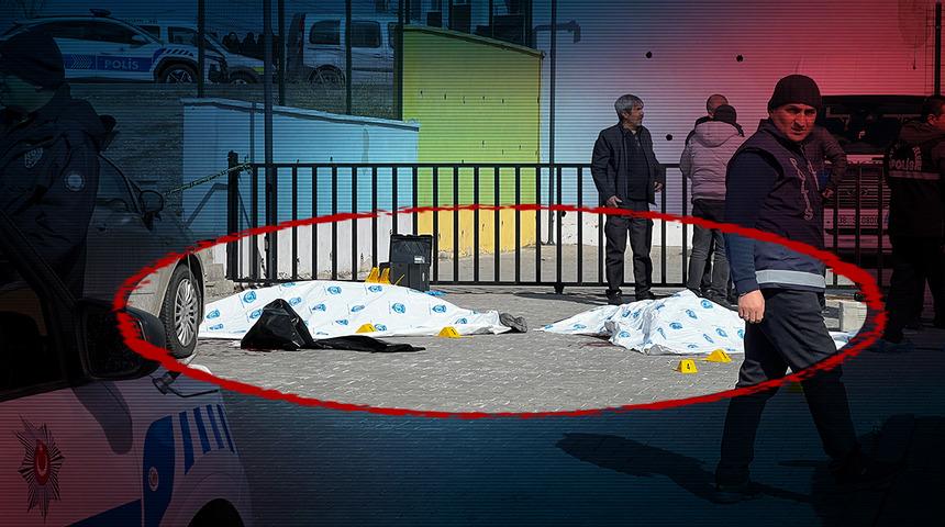 Kayseri'de okulun önü kan gölüne döndü! Eski eşini öldürdü, sonra da intihar etti