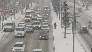 Van'da kar yağışı ve sis etkili oluyor