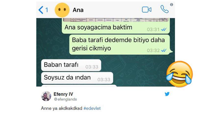 E-Devlet Soy Ağacı Sorgulama'yla k&ouml;klerinin peşine d&uuml;şen birbirinden komik Twitter kullanıcıları
