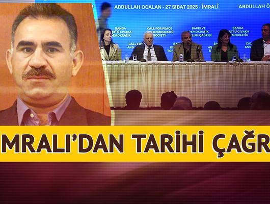 Öcalan'dan PKK'ya silah bırakma çağrısı! İşte teröristbaşı Öcalan'ın bildirisi... 