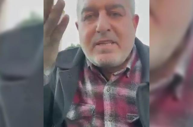 Cipin önünü kesip aracın camına tükürmüştü! Yakalandı