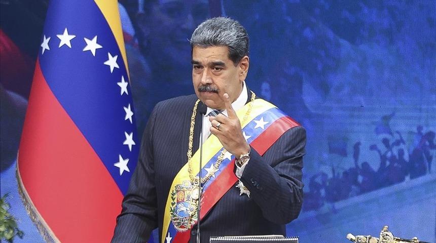 Venezuela Devlet Başkanı Maduro'dan Trump'a tepki: "Hiçbir ülke ya da tehdit ulusumuzun gözünü korkutamaz"