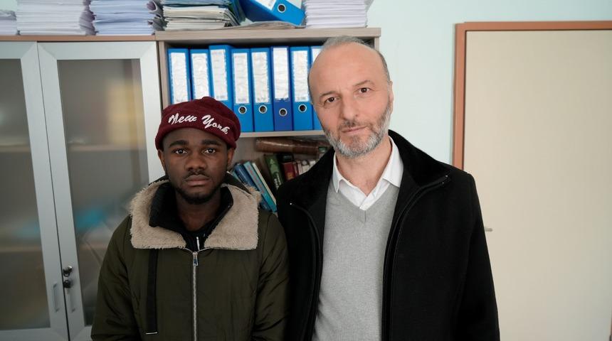 Gümüşhane’de Kamerunlu üniversite öğrencisi Ramazan ayına müslüman olarak giriyor