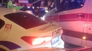 Vincin altında kalan genç motosiklet sürücüsü hayatını kaybetti