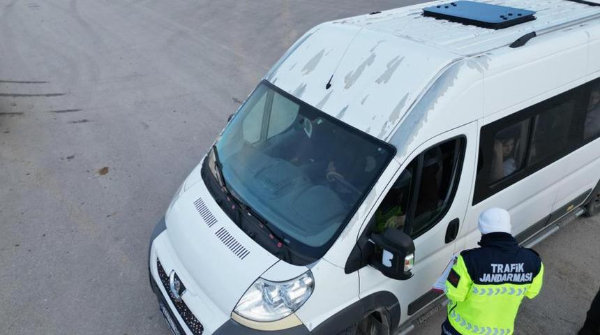 Servis sürücülerine yönelik denetim