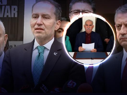 Erbakan ve Özgür Özel'den Öcalan yorumu! DEM Parti'yi işaret etti: "Şüphelerimiz var" 