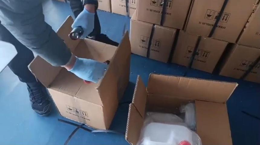 Bursa merkezli 4 ilde sahte içki operasyonu: 26 gözaltı