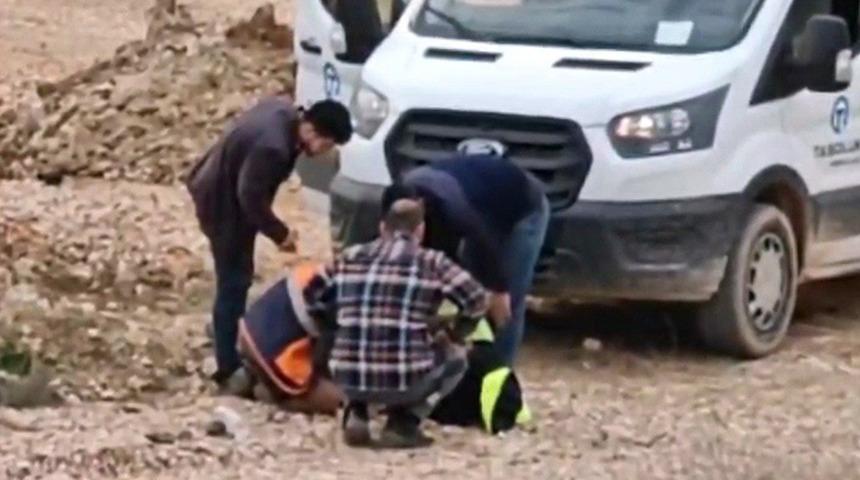 Bursa'da doğal gaz çalışması sırasında patlama! 1 kişi yaralandı