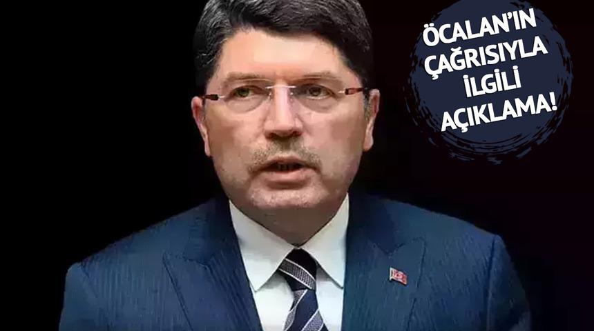 Adalet Bakanı Yılmaz Tunç terörle mücadele mesajı:  'Herhangi bir pazarlık söz konusu olamaz'