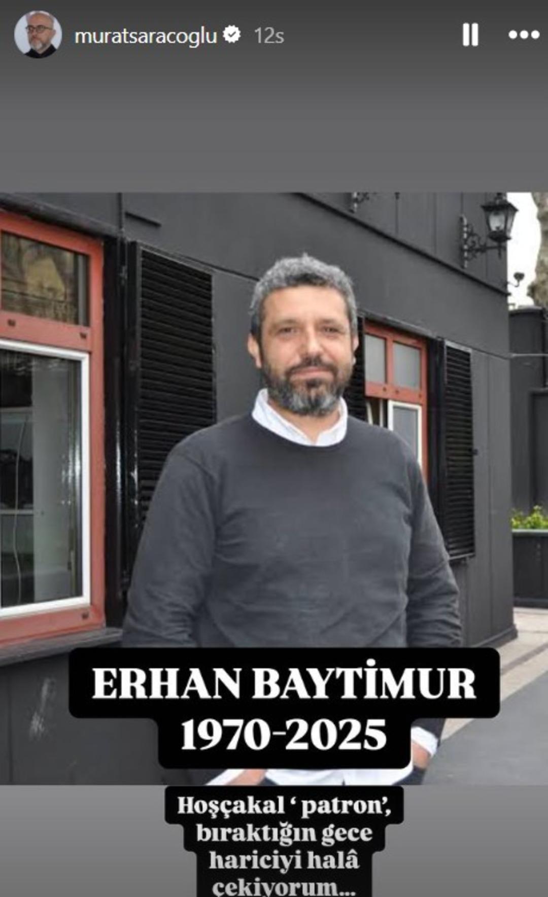 Sanat dünyasının acı kaybı! Ünlü yönetmen Erhan Baytimur vefat etti 1