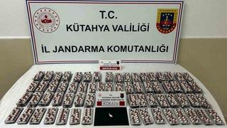 Kütahya’da uyuşturucu operasyonu: 2870 sentetik hap ele geçirildi